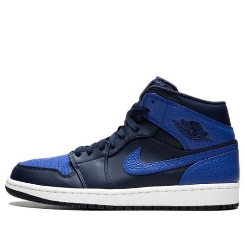 Air Jordan 1 Retro Mid ??Obsidian Royal?? 554724-412