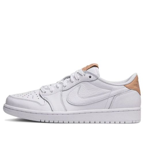 Air Jordan 1 Retro Low OG Premium ??White Tan?? 905136-100