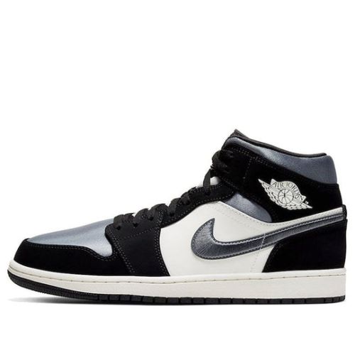 Air Jordan 1 Mid SE ??Satin Smoke Grey?? 852542-011