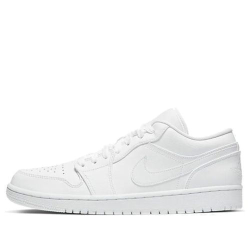 Air Jordan 1 Low ??Triple White?? 553558-126