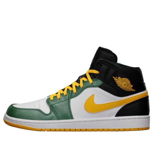 Air Jordan 1 Mid ??Sonics?? 554724-307