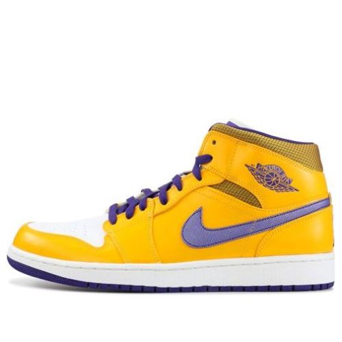 Air Jordan 1 Mid ??Lakers?? 554724-708