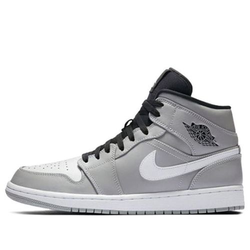 Air Jordan 1 Mid ??Wolf Grey?? 554724-046