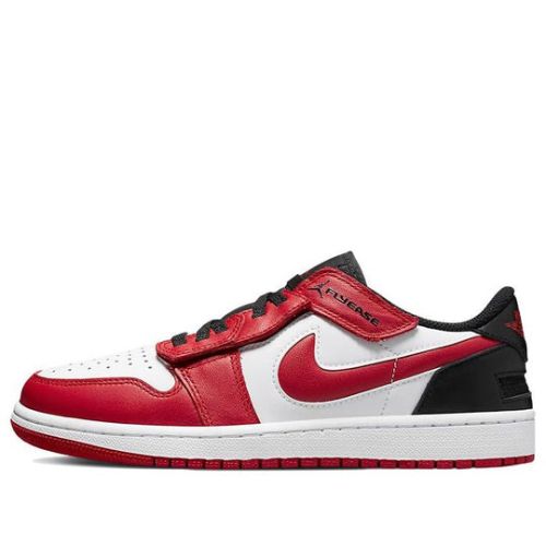 Air Jordan 1 Low FlyEase ??White Gym Red?? DM1206-163