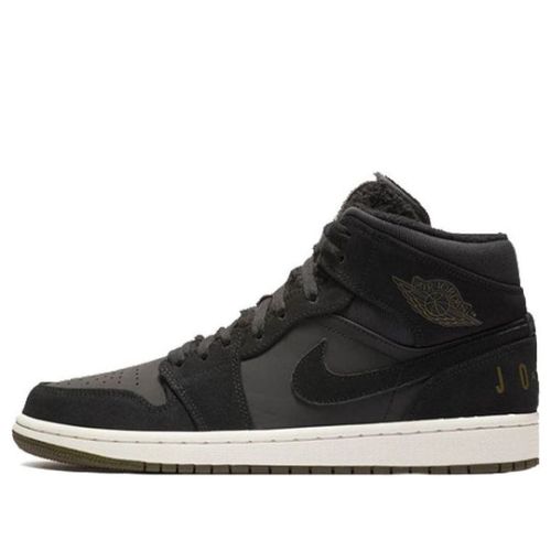 Air Jordan 1 Retro Mid ??Black?? BQ6579-001