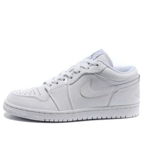 Air Jordan 1 Low ??Triple White?? 553558-100