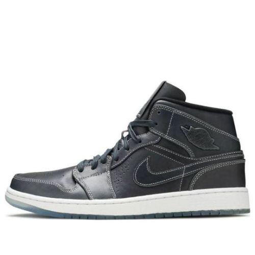 Air Jordan 1 Mid Nouveau ??Wolf Grey?? 629151-004