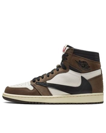 Travis Scott x Air Jordan 1 Retro High OG ??Mocha?? CD4487-100