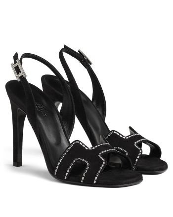 Hermes Women's Holy 105 Sandal Black