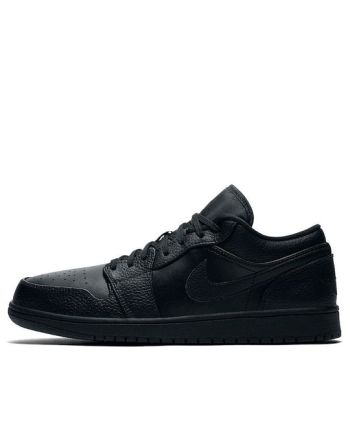 Air Jordan 1 Low ??Triple Black?? 553558-091