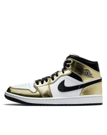 Air Jordan 1 Mid SE ??Metallic Gold?? DC1419-700