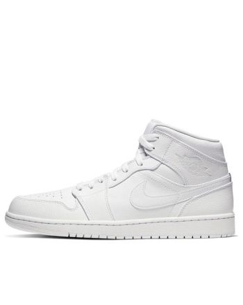 Air Jordan 1 Mid ??White?? 554724-126