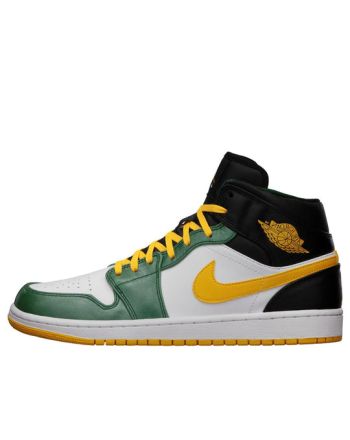 Air Jordan 1 Mid ??Sonics?? 554724-307