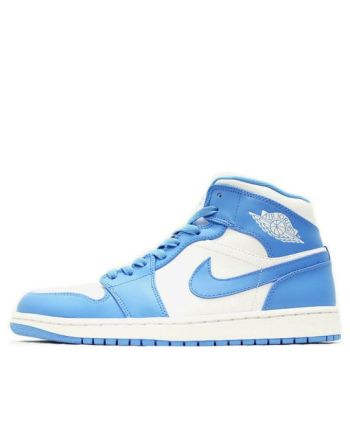 Air Jordan 1 Mid ??UNC?? 554724-106