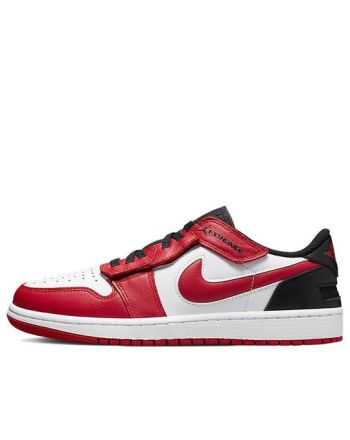 Air Jordan 1 Low FlyEase ??White Gym Red?? DM1206-163