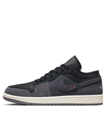 Air Jordan 1 Low SE Craft ??Inside Out ?C Black?? DN1635-001