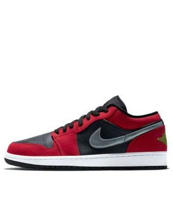 Air Jordan 1 Low ??Gym Red Green Pulse?? 553558-036